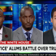 Screenshot from a recent appearance on CNN when former Apprentice contenders Kwame Jackson (left) and Randal Pinkett debated Donald Trump supporter Andy Dean (right)
CNN